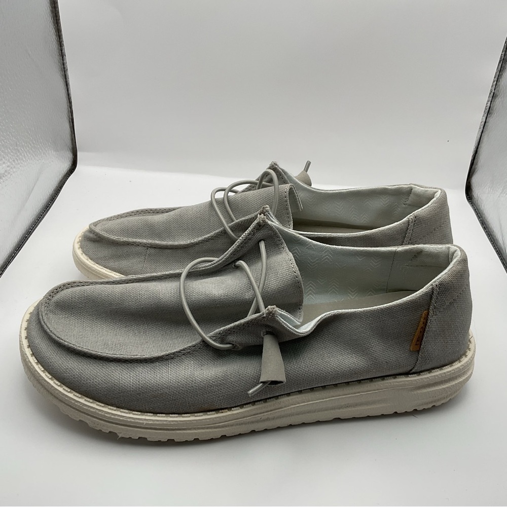 Hey Duda Wendy Gray Sneakers Size 8 - Picture 6 of 13